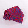 Cravate bleue tendance pour homme, 8 cm, en soie verte et orange, motif cachemire, motif floral, pour mariage, travail, slim