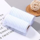 30Pcs/Set Women Elastic Hair Bands Girls Colorful Nylon Rubber Bands Headband Scrunchie Kids Ponytail Holder Hair Accessories