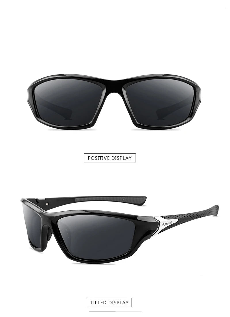 2023 High Definition Polarized Sunglasses for Men Women Outdoor Sport Fishing Sun Glasses UV400 Protection Driving Eyeglasses