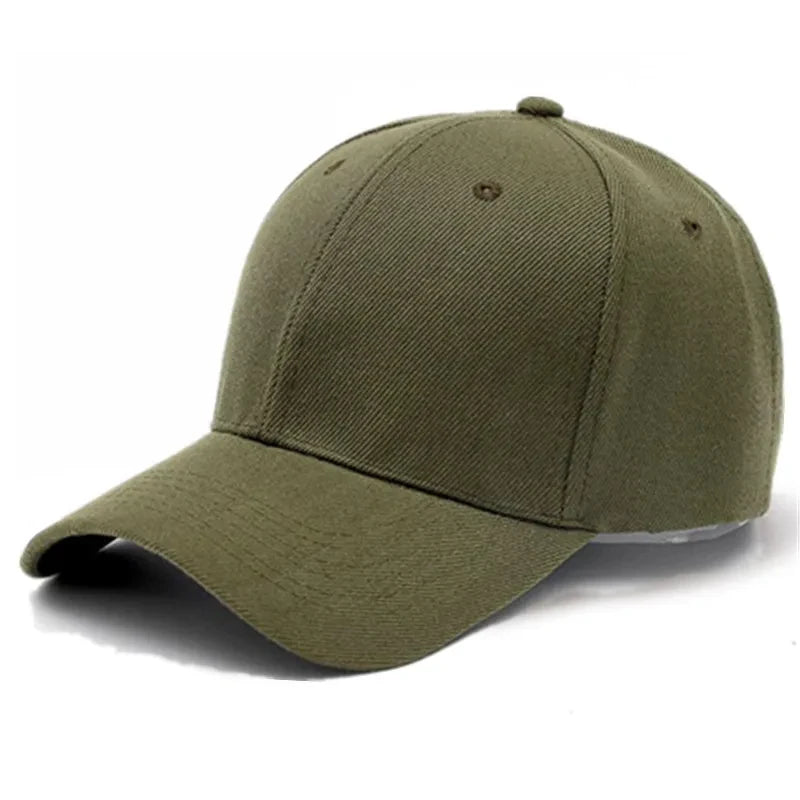 Unisex Cap Casual Plain Baseball Cap Adjustable Snapback Hats For Women Men Hip Hop Cap Street Dad Hat