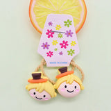 2 Pcs Lovely Little Chicken Children Elastics Hair Bands Hairpins Hair Clips Headwear Barrette Baby Girls Kids Hair Accessories