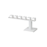 1pc wall mounted non perforated baseball cap hook, smooth and burr free, 6-hook design, multifunctional storage