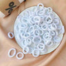 20pcs Kids Elastic Hair Bands Girls Plush Ball Rubber Band For Children Sweets Scrunchie Hair Ties Clip Baby Hair Accessories