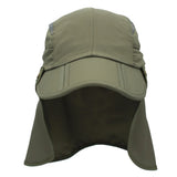 Casquette de protection solaire UPF 50+ pour enfants et garçons, chapeau de pêche réglable et amovible à séchage rapide avec rabat pour le cou