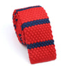 Cravate en tricot pour homme, tendance, fine, rayée, tissée, tricotée, colorée, chaude, design, idée cadeau