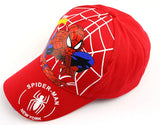 HotToys Spiderman Baseball Cap Boys Girls Hats Superhero Peripheral Sunhat Childrens Birthday Gift Cosplay Props Fashion Caps