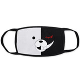1 masque anti-poussière filtre adulte grande bouche masques faciaux 3D mascara Halloween masculin réutilisable lavable masque de clown mascara divertida