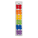 Lot de 12 barrettes à cheveux en ruban gros-grain massif de 4,5 cm pour enfants, faites à la main, accessoires photo, coffret cadeau