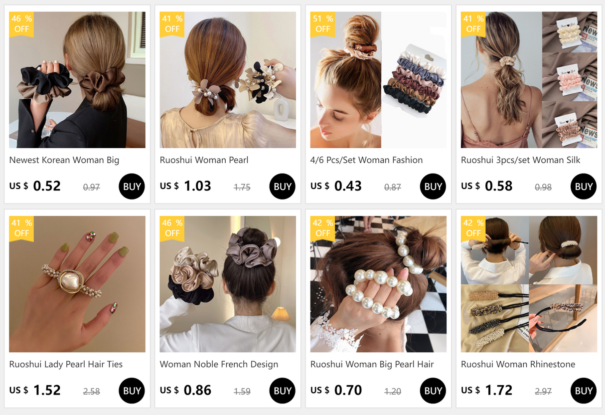 Woman Large Velvet Autumn And Winter Elastics Hair Band Solid Color Scrunchies Hair Ties Ladies Ponytail Hold Hair Accessories