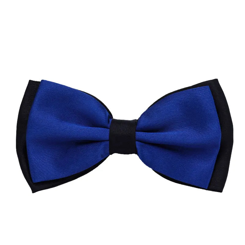Men Bowties Classic Satin Bowtie Hot Sale Gentleman Necktie For Wedding Party Adjustable Solid Colorful Men Bow Ties Neck Cravat