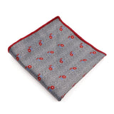 Mouchoir de poche en tissu jacquard de haute qualité, nouveau style, à pois, à rayures, à fleurs, adapté aux costumes de fête formels, au travail, cadeau