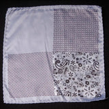 Mouchoir de poche de luxe pour homme, accessoire en soie, mouchoir de poche, foulard de poche, motif cachemire, pois, fête, mariage, bal de promo