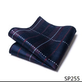 Vangise Brand Newest style  Silk Hanky Man Floral Gray Fit Business lover's day Pocket Square Handkerchiefs