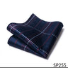 Vangise Brand Newest style  Silk Hanky Man Floral Gray Fit Business lover's day Pocket Square Handkerchiefs