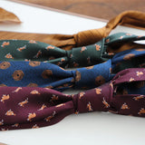 Cravate en polyester jacquard 8 cm, style décontracté, rouge et marron, pour homme, accessoire de costume, de fête, de mariage ou de banquet