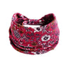 Fashion Boho Ethnic Style Headbands Vintage Knot Elastic Turban Headwrap For Women Girls Hair Band Soft Bandana Hair Accessories