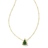 YEEVAA Christmas Series Snowflake/Holiday Tree/Candy Cane Short Pendant Necklace, Fashion Jewelry for Women