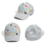Printed Dinosaur Kids Sun Hat Toddler Baseball Hat for Baby Boys Girls Cap Age 0-5Y Sun Hat