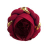 2024 New African Women Pleated Beanie Headwrap Hat Hair Accessories Arab Wrapped Muslim Hijab Turban Cap Female