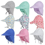 Summer Baby Sun Hat for Girls Boys Outdoor Travel Beach Quick-Dry Hats UV Protection Bucket Caps Adjustable Breathable Mesh Cap