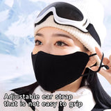 Masque facial tendance et respirant pour femme, de haute qualité, lavable, réutilisable, anti-poussière, coupe-vent, pour l'hiver