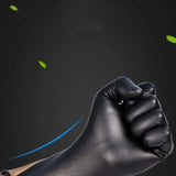Lot de 20 gants jetables multifonctions en nitrile noir PVC, parfaits pour la réparation automobile, la préparation des aliments, la teinture des cheveux, etc.