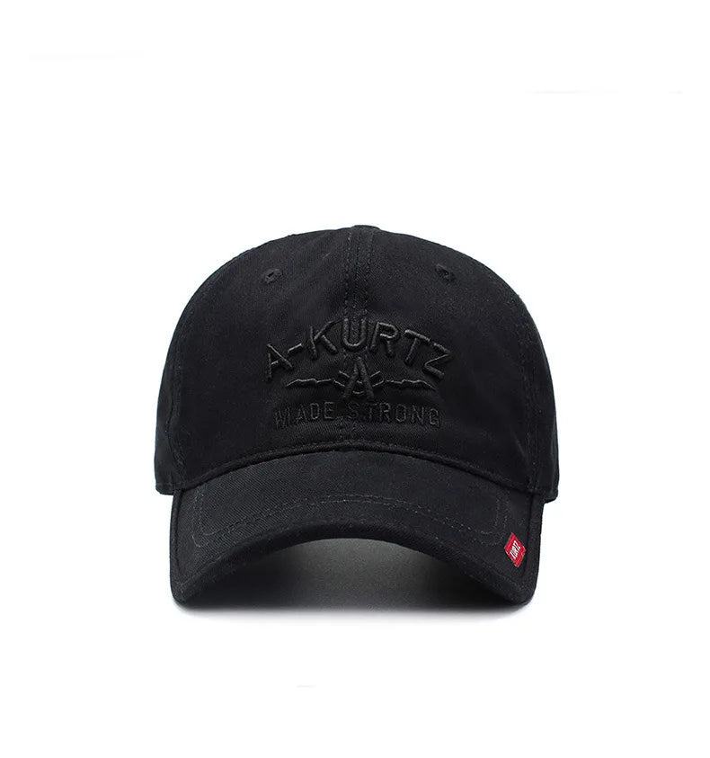 Casquette de baseball tendance pour homme, version coréenne, chapeau de soleil brodé, casquette de protection solaire pour femme, étiquette rouge, petite taille A