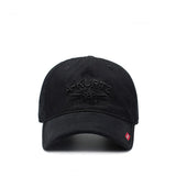 Casquette de baseball tendance pour homme, version coréenne, chapeau de soleil brodé, casquette de protection solaire pour femme, étiquette rouge, petite taille A
