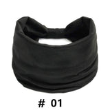 Headbands for Women Cotton Wide Headwrap Yoga Workout Hairbands Elastic Sport Head Bands Turban Bandana Bandage Hair Accessories