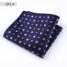 Vintage Paisley Men British Design Floral Print Pocket Square Handkerchief Chest Towel Suit Accessories