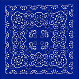 68CM Oversized Hip Hop Amoeba Cashew Cotton Square Bandana Scarf Headband Black Paisley Gifts For Men/Boys/Girls