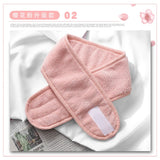 Soft Toweling Hair Accessories Girls Headbands for Face Washing Bath Makeup Hair Band Women Adjustable SPA Facial Headband