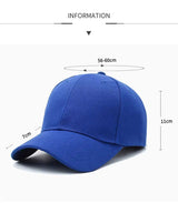 Casquette unisexe décontractée, unie, ajustable, à rabat, style hip-hop, pour homme et femme
