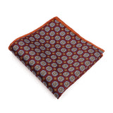 Mouchoir de poche en tissu jacquard de haute qualité, nouveau style, à pois, à rayures, à fleurs, adapté aux costumes de fête formels, au travail, cadeau