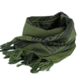 Écharpes de randonnée en plein air, style militaire arabe, tactique, désert, Shemagh avec pompon, pour hommes et femmes