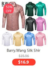 Barry.Wang Nouveauté Soie Hommes Cravate Mouchoir Boutons de Manchette Ensemble Jacquard Animal Dinosaure Chauve-Souris Gravat Cravate Pour Homme Mariage Affaires