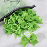 10Pcs/lot Grosgrain Ribbon Pigtail Hair Bows Elastic Hair Ties Hair Bands Holders Girls Baby Hair Accessories for Baby Infants