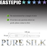 EASTEPIC Cravates de 10 cm de large pour hommes en costumes d'affaires Cravate pour hommes Accessoire Jacquard Impression de qualité Pure Soie Fête de mariage