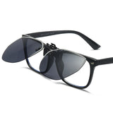 Oversized Polarized Clip-on Sunglasses Men Frameless Filter UV400 Protection Polygon Eyewear Clip Lens Sun Glasses