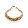 Braided Rope Headwrap Small Daisy Elastic Hair Band Turban Women Hair Scarf Crochet Bandana Macrame Hair Band Bohemian Headband
