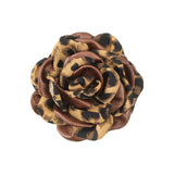 New Leopard Print Big Flower Women's Hair Claws Vintage Hairpin Simple Barrette Ponytail Hair Clamps Hair Accessories for Women
