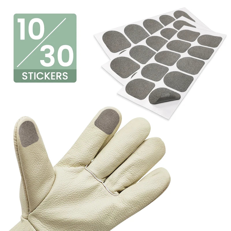 Lot de 10/30 autocollants ultra-fins et conducteurs pour écran tactile de moto, pour iPad et téléphone portable, 2022