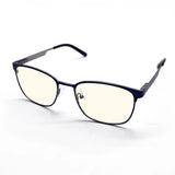 Glasses Blue-Light Blocking Fashion Elliptical Eyeglasses Anti UV Ray Computer Gaming Glasses Blue Blocker Glasses for Women/Men