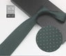 Cravate à fleurs en grille, tissée en gros, 8 cm, accessoires de mariage, bleu, homme, pois, cachemire, convient aux groupes, fêtes, bureau