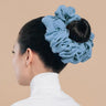 Elastics Chiffon Hair Band Solid Color Big Circle Scrunchies for Women Girl Ponytail Holder Hair Rope Hairband Hair Accessoires