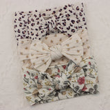 3Pcs/Set Baby Girl Headbands Lot Bows Baby Headband Newborn Gift Elastic Hair Bands Children Turban Kids Infant Hair Accessories