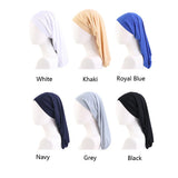 Unisex Elastic Bonnet Long Hair Sock Dreadlock Braids Cap Sleep Hats Head Wrap Turban Night Cap Hair Care Nightcap for Women Men