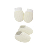 Conjunto de 2 o 3 gorros para bebé de primavera y otoño con forma de oreja, guantes y calcetines, gorros para recién nacidos, accesorios de fotografía informales, gorro de dormir a la moda.