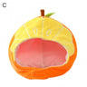 Funny Hat for Women Men Cactus Eggplant Watermelon Sunflower Soft Plush Doll Headgear Hat Sleeping Toy
