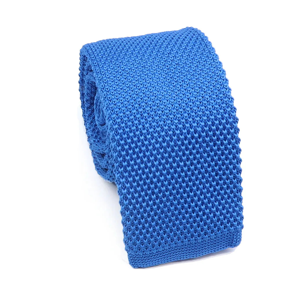 Cravate en tricot pour homme, tendance, fine, rayée, tissée, tricotée, colorée, chaude, design, idée cadeau